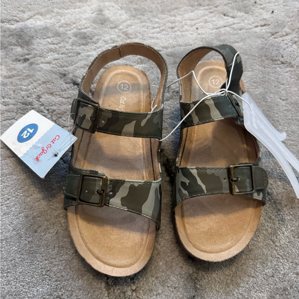 Cat & Jack Sandals Sz 12